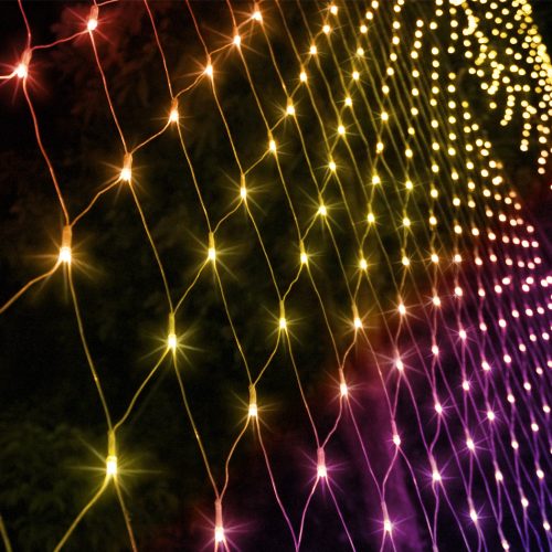 Christmas Net Lights Mesh String Fairy Light Party Wedding – Multicolor, 880 LED