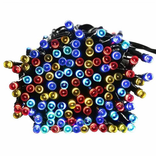 String Solar Powered Fairy Lights Garden Christmas Decor – Multicolor, 300 LED