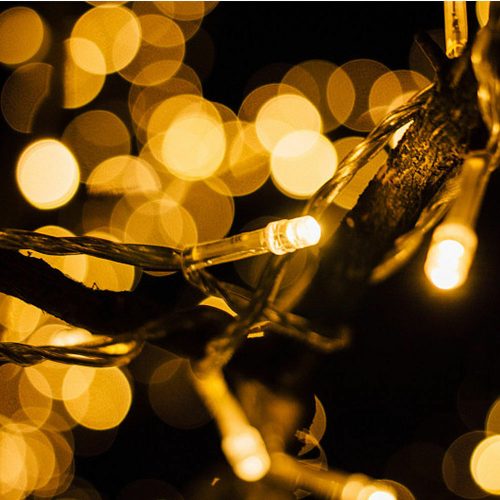 String Solar Powered Fairy Lights Garden Christmas Decor – Multicolor, 400 LED
