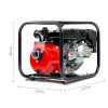 High Flow Water Pump – Black & Red – 30 M Lift