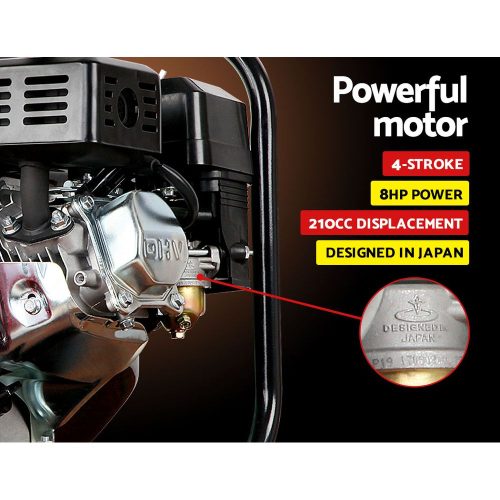 High Flow Water Pump – Black & Red – 30 M Lift