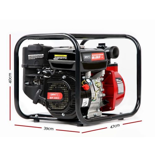 High Flow Water Pump – Black & Red