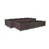 Elevated Raised Garden Bed Plants Vegetable Herb Flower Outdoor Plastic Planter Box
