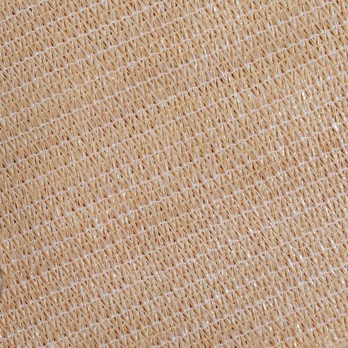 98% UV Sun Shade Sail Cloth Shadecloth Rectangle Canopy 280gsm – 2.5×3 m, Sand Beige