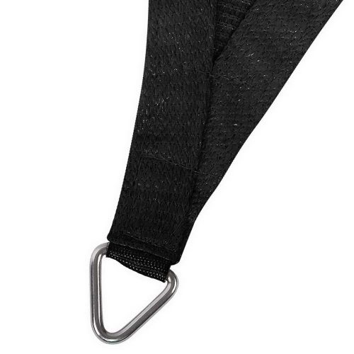 98% UV Sun Shade Sail Cloth Shadecloth Rectangle Canopy 280gsm – 3×6 m, Black