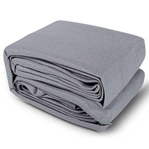 98% UV Sun Shade Sail Cloth Shadecloth Rectangle Canopy 280gsm – 5×6 m, Grey