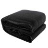 98% UV Sun Shade Sail Cloth Shadecloth Rectangle Canopy 280gsm – 6×8 m, Black