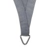 98% UV Sun Shade Sail Cloth Shadecloth Rectangle Canopy 280gsm – 6×8 m, Grey