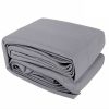 98% UV Sun Shade Sail Cloth Shadecloth Rectangle Canopy 280gsm – 6×8 m, Grey