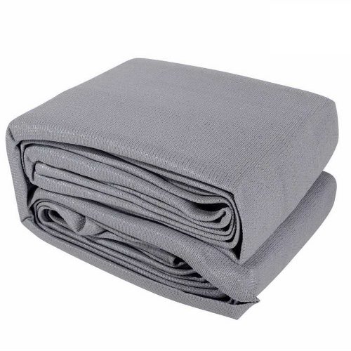 98% UV Sun Shade Sail Cloth Shadecloth Rectangle Canopy 280gsm – 6×8 m, Grey