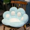 Paw Shape Cushion Warm Lazy Sofa Decorative Pillow Backseat Plush Mat Home Decor