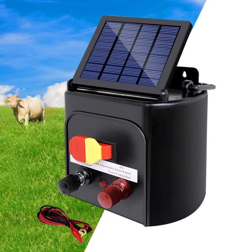 Solar Electric Fence Charger Energiser – 5 Km Coverage