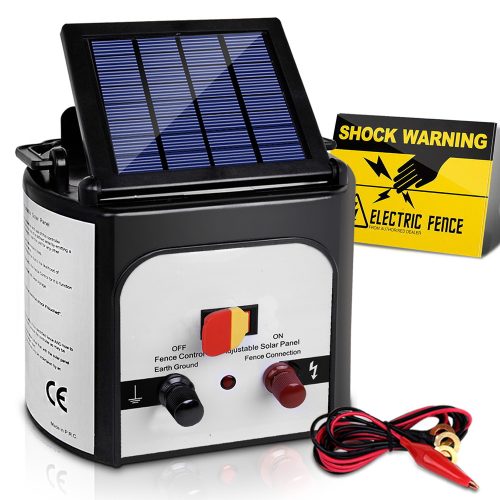 Solar Electric Fence Charger Energiser – 8 Km Coverage