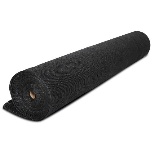 90% UV Shade Sail Cloth – 1.83×10 m, Black