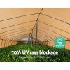 70% Sun Shade Cloth Shadecloth Sail Roll Mesh Outdoor 175gsm – 3.66×10 m, Beige