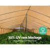 70% Sun Shade Cloth Shadecloth Sail Roll Mesh Outdoor 175gsm – 3.66×10 m, Beige