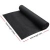 90% UV Shade Sail Cloth – 3.66×10 m, Black