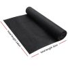 90% UV Shade Sail Cloth – 3.66×30 m, Black