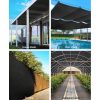30% UV Shade Cloth Shadecloth Sail Garden Mesh Roll Outdoor – 3.66×30 m, Black