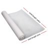 30% UV Shade Cloth Shadecloth Sail Garden Mesh Roll Outdoor – 3.66×30 m, White