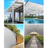 30% UV Shade Cloth Shadecloth Sail Garden Mesh Roll Outdoor – 3.66×30 m, White