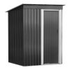 Garden Shed Outdoor Storage Sheds Tool Workshop – 1.64×0.86 m, Without Base