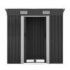 Garden Shed Outdoor Storage Sheds Tool Workshop – 1.94×1.21 m, Without Base
