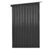 Garden Shed Outdoor Storage Sheds Tool Workshop – 1.94×1.21 m, Without Base