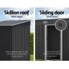 Garden Shed Outdoor Storage Sheds Tool Workshop – 1.94×1.21 m, Without Base
