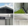 Garden Shed Outdoor Storage Sheds Tool Workshop – 1.94×1.21 m, Without Base