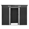 Garden Shed Outdoor Storage Sheds Tool Workshop – 2.38×1.31 m, Without Base
