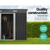 Garden Shed Outdoor Storage Sheds Tool Workshop – 2.38×1.31 m, Without Base