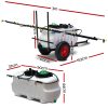 100L Weed Sprayer – BOOM Size 3 m + With Trailer