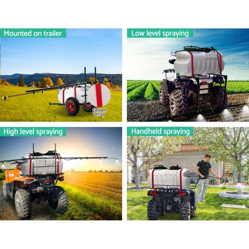 100L Weed Sprayer – BOOM Size 5 m + With Trailer