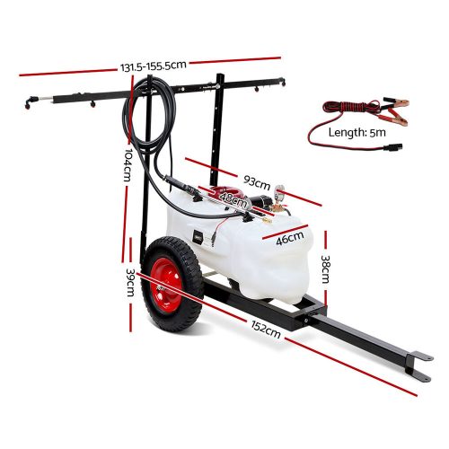 ATV Weed Sprayer Spot Spray Tank – 100 L