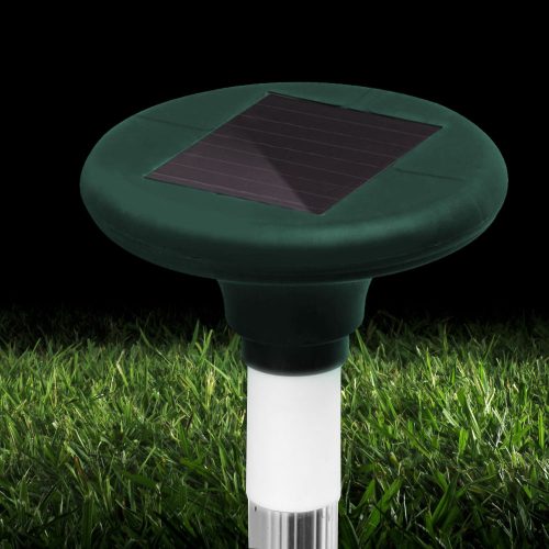 LED Solar Snake Repeller Pulse Plus Ultrasonic Pest Rodent Repellent – 6