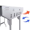 Skewers Grill Portable Stainless Steel Charcoal BBQ Outdoor 6-8 Persons – 1