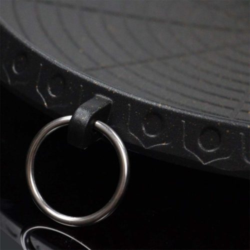 Portable Korean BBQ Butane Gas Stove Stone Grill Plate Non Stick Coated Round – 2
