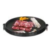 Portable Korean BBQ Butane Gas Stove Stone Grill Plate Non Stick Coated Round – 2