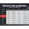 Twin Core Wire Electrical Automotive Cable 2 Sheath 450V – 100M(4mm)