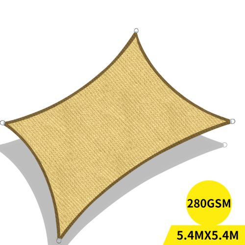 Sun Shade Sail Cloth Canopy Outdoor Awning Rectangle 5x3M