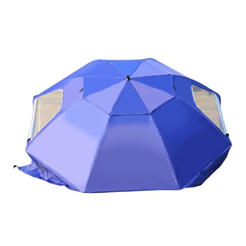 Beach Umbrella Outdoor Umbrellas Sun Shade Garden Shelter – 2 M, Blue