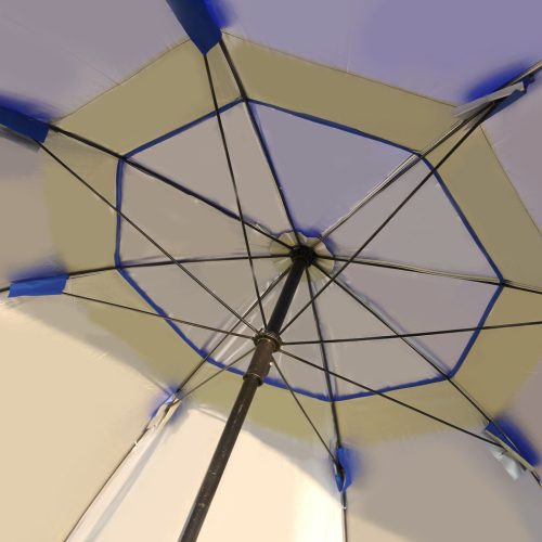 Beach Umbrella Outdoor Umbrellas Sun Shade Garden Shelter – 2 M, Blue