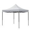 Gazebo Tent 3×3 Outdoor Marquee Gazebos Camping Canopy Wedding – Silver