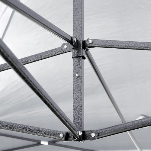 Gazebo Tent 3×3 Outdoor Marquee Gazebos Camping Canopy Wedding – Silver