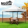 Gazebo Tent 3×3 Outdoor Marquee Gazebos Camping Canopy Wedding – Silver