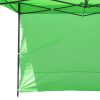 Gazebo Walls 3×3 Outdoor Side Wall Waterproof Party Wedding – Green