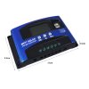 Solar Panel Charge Controller 12V 24V Regulator Auto Dual USB Mppt Battery – 100A