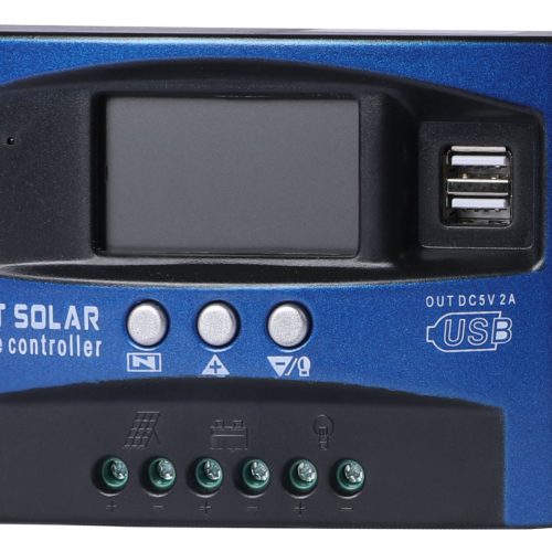 Solar Panel Charge Controller 12V 24V Regulator Auto Dual USB Mppt Battery – 100A