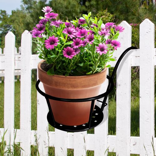 Flower Holder Plant Stand Hanging Pot Basket Plant Garden Wall Storage